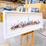 The London Skyline – Kettir og Kóngar - 3D Artwork - Kristjana S Williams Studio