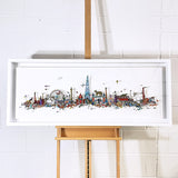 The London Skyline – Kettir og Kóngar - 3D Artwork - Kristjana S Williams Studio