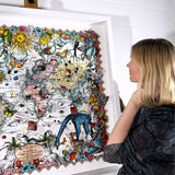 Navigators of the World - Giraffe - 3D Hybrid Artwork - Kristjana S Williams Studio