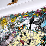 Navigators of the World - Zebra - 3D Hybrid Artwork - Kristjana S Williams Studio