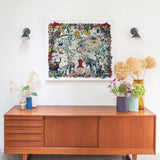 Navigators of the World - Zebra - 3D Hybrid Artwork - Kristjana S Williams Studio