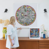 24 Hringlaga Heart of London - Art Print - Kristjana S Williams Studio