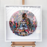 LOVE - 3D Original Artwork - Kristjana S Williams Studio