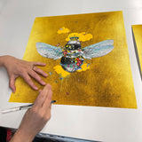 A Crowned Empress Of Gold - Art Print - Kristjana S Williams Studio