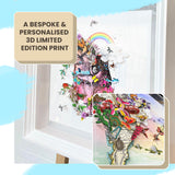 Bespoke Heart of Nature - 3D Original Print - Kristjana S Williams Studio