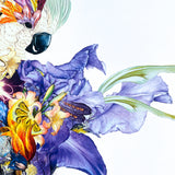 Botanical Tilda Gin Bird I – Purple & Citrus - Kristjana S Williams Studio