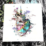 Iridescent Icelandic Heart - Art Print - Kristjana S Williams Studio