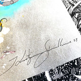 Icelandic Silfra Bee - Art Print - Kristjana S Williams Studio