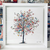 The Curiosity Tree - Fur & Flora Edition - Original Artwork - Kristjana S Williams Studio