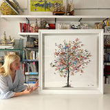 The Curiosity Tree - Fur & Flora Edition - Original Artwork - Kristjana S Williams Studio