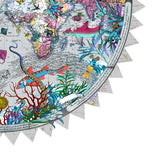 Circular Silfur Sea - Art Print - Kristjana S Williams Studio