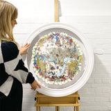 Hringlaga Vestur Tiger Original Artwork - Kristjana S Williams Studio