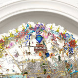 Hringlaga Vestur Tiger Original Artwork - Kristjana S Williams Studio