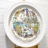 Hringlaga Vestur Tiger Original Artwork - Kristjana S Williams Studio