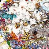 Hringlaga Austur Lion Original Artwork - Kristjana S Williams Studio