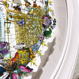 Hringlaga Austur Lion Original Artwork - Kristjana S Williams Studio