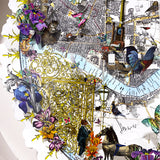 Hringlaga Austur Lion Original Artwork - Kristjana S Williams Studio