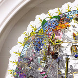 Hringlaga Austur Lion Original Artwork - Kristjana S Williams Studio