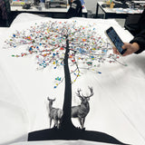 International Butterfly Tré Original Artwork - Kristjana S Williams Studio