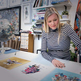 Hjarta of London - Art Print - Kristjana S Williams Studio