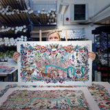 Royal Menagerie - Cary's London - Art Print - Kristjana S Williams Studio