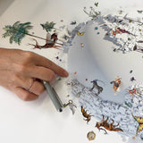 Dragonfly Deer Hnöttur - Art Print - Kristjana S Williams Studio