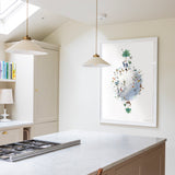 Dragonfly Deer Hnöttur - Art Print - Kristjana S Williams Studio