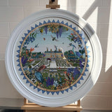 English Garden II - Cold - Framed Artwork - Kristjana S Williams Studio