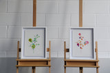 Pressed Flower Tree II - Framed Artwork - Kristjana S Williams Studio