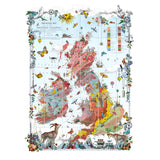 Geological Map of the British Islands - Art Print - Kristjana S Williams Studio