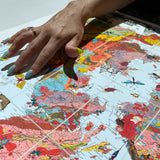 Geological Map of the British Islands - Art Print - Kristjana S Williams Studio