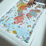 Geological Map of the British Islands - Art Print - Kristjana S Williams Studio