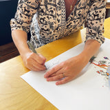 Antlered Giraffe Hnöttur - Art Print - Kristjana S Williams Studio