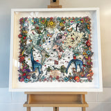 Navigators of the World - Giraffe - 3D Hybrid Artwork