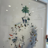 Deer Hnottur - Framed Artwork