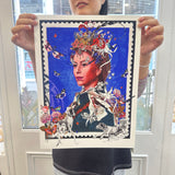 Elizabeth Portrait - Electric - Artist Proof