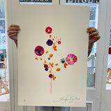 Pressed Flower Tree I - Artist Proof