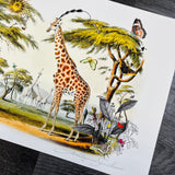 Giraffa Gardur - Artist Proof
