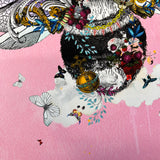 Golden Majestic Bee - Pink - Artist Proof