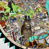 West London Owl Circular - Artist Proof