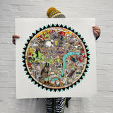 West London Owl Circular - Artist Proof