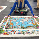 A Tall Giraffa World - Artist Proof - Kristjana S Williams Studio