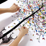 Althjodlegt Flags Tré Original Artwork - Kristjana S Williams Studio