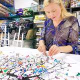 Althjodlegt Flags Tré Original Artwork - Kristjana S Williams Studio