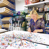 Althjodlegt Flags Tré Original Artwork - Kristjana S Williams Studio