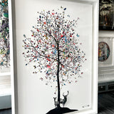 Althjodlegt Flags Tré Original Artwork - Kristjana S Williams Studio