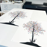 International Flags of the World Tré - Art Print - Kristjana S Williams Studio