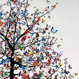 Flags of the World Tré Original Artwork - Kristjana S Williams Studio