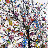 Flags of the World Tré Original Artwork - Kristjana S Williams Studio