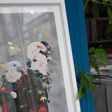 Akari Silfur - Silk Print Exploration - Art Print - Kristjana S Williams Studio